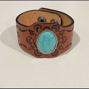 Western Turquoise Bracelet